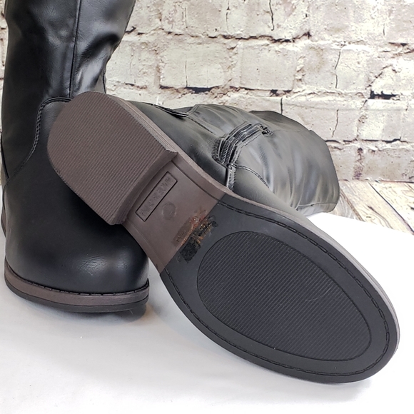 Women's knee boots - Picture 5 of 6